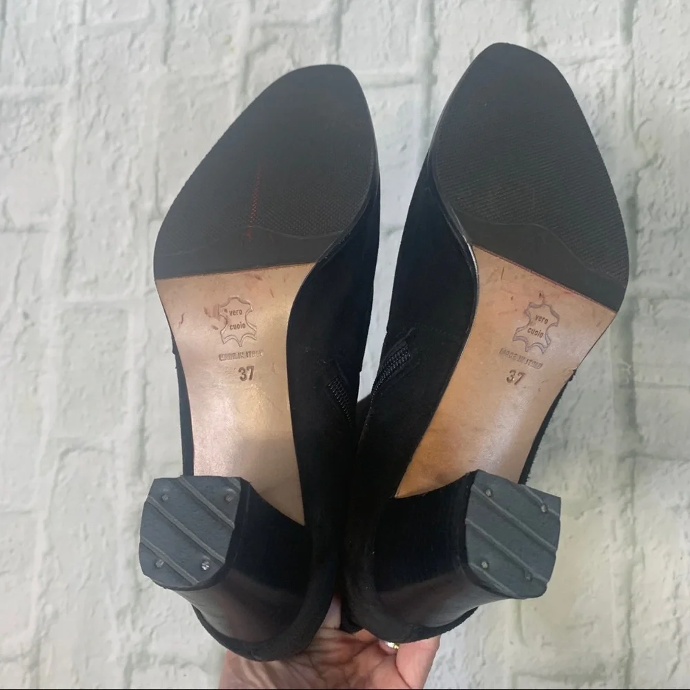 Guido Scariglia Italian suede booties